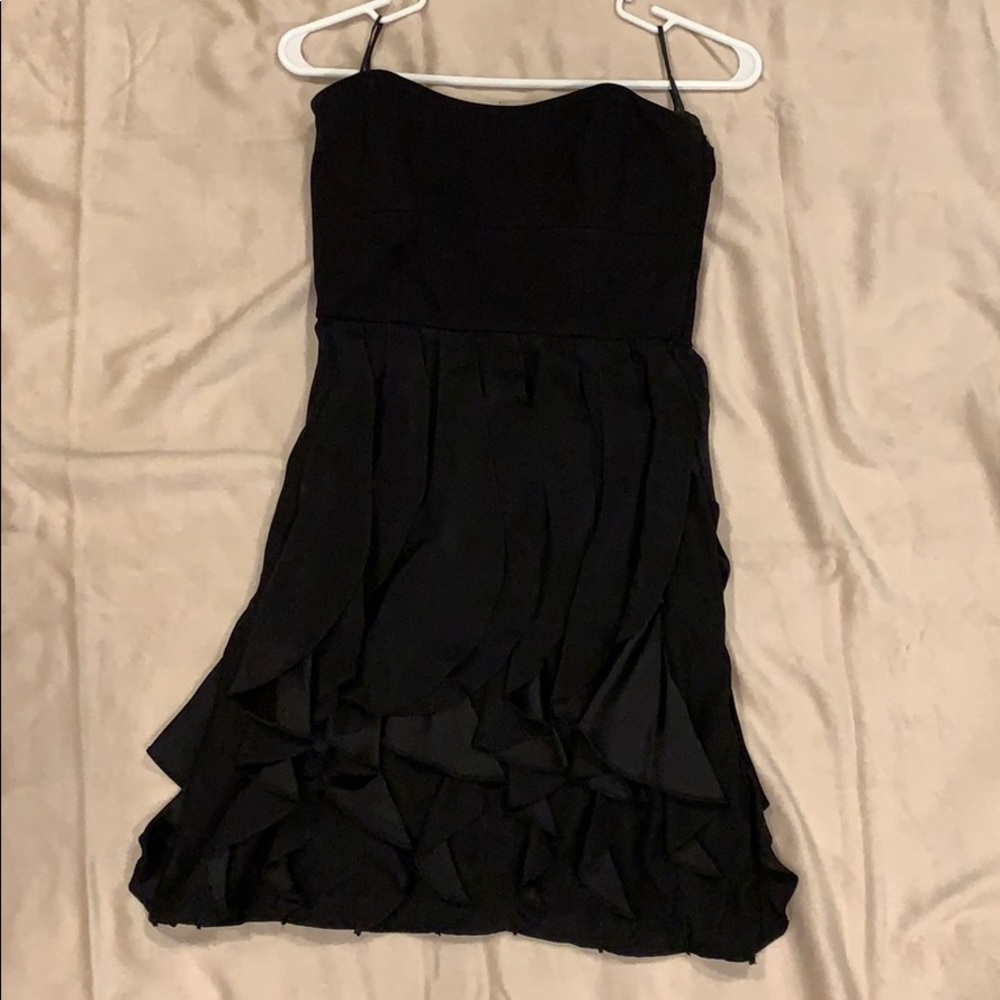 Cynthia Steffe black strapless dress